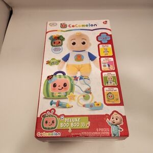 CoComelon Deluxe Boo Boo JJ 12" Plush 8 Accessories Interactive Play